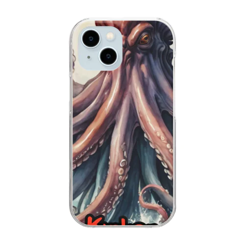 モンスターシリーズ（リアル）：Kraken Clear Smartphone Case