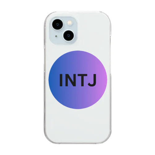 INTJ - 建築家 クリアスマホケース