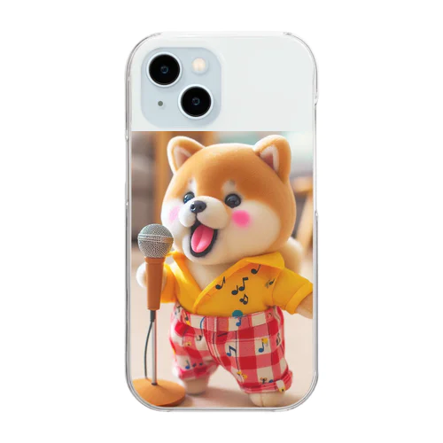 歌うワンコ、１ Clear Smartphone Case