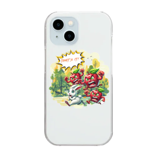 「あいつだっ！2」 Clear Smartphone Case