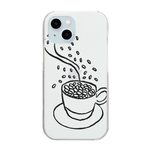 coffee day① Clear Smartphone Case