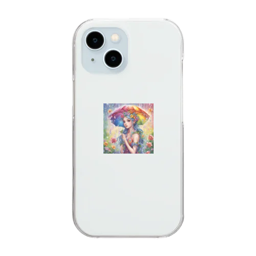 虹の妖精🧚 Clear Smartphone Case