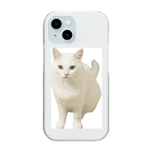 飼い猫ユキちゃん　その2 Clear Smartphone Case