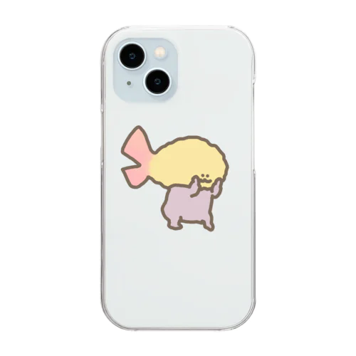 呼んだ？じょりお Clear Smartphone Case