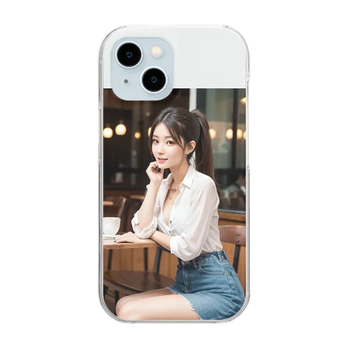 彼女と2 Clear Smartphone Case