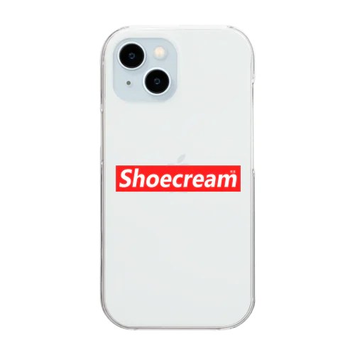 shoecream クリアスマホケース