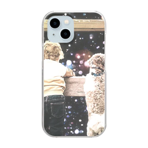 君のとなり Clear Smartphone Case