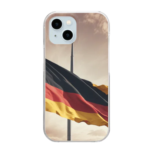 ドイツ国旗 Clear Smartphone Case