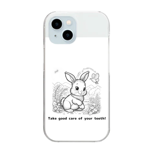 Take good care of your teeth! Clear Smartphone Case