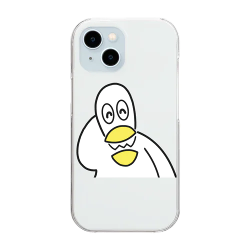 TORI ごめんねポーズ Clear Smartphone Case