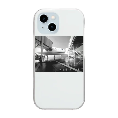 飛行機 Clear Smartphone Case