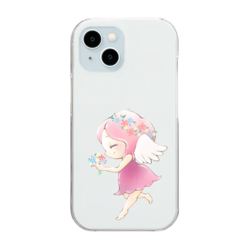 HANATENSHI Clear Smartphone Case