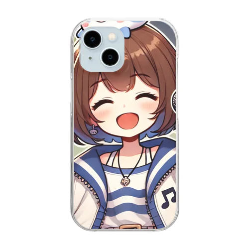 音羽ちゃん Clear Smartphone Case