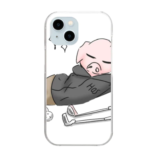 オーガ兄 Clear Smartphone Case