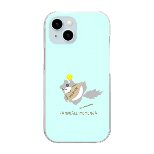 HANDBALL MOMONGA　左利き Clear Smartphone Case