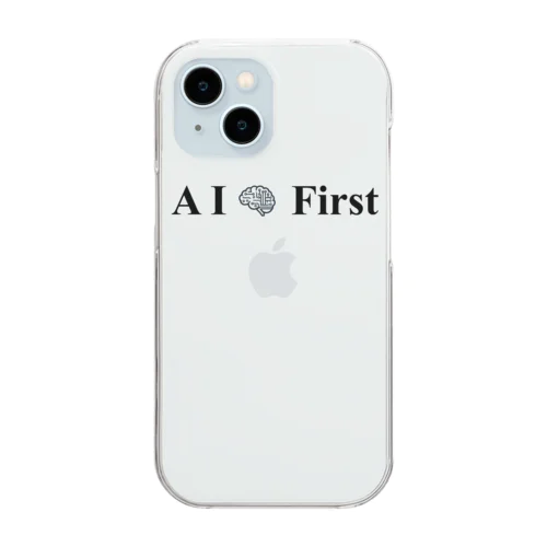 AI First Clear Smartphone Case