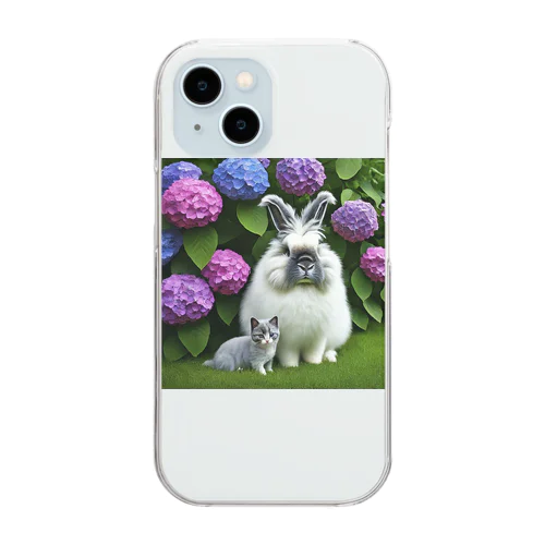 うさぎ Clear Smartphone Case