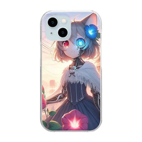 メカ猫娘XSU3657 Clear Smartphone Case