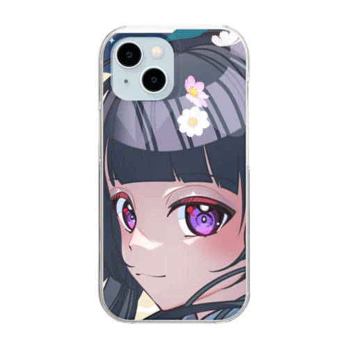 えもうらら Clear Smartphone Case