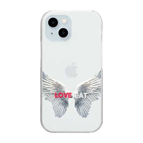LOVE&BEAT ウイング Clear Smartphone Case