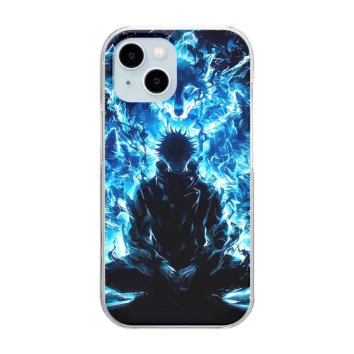 【呪術廻戦（Jujutsu Kaisen）】伏黒恵（hushiguromegumi） Clear Smartphone Case