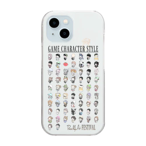 ゲームキャラ風PMAフェス記念品 Clear Smartphone Case
