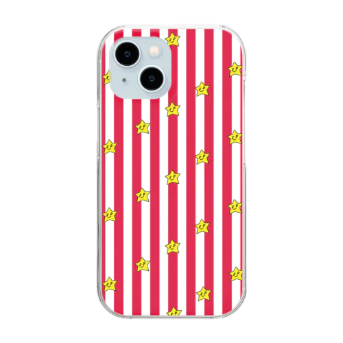 SMILEY NOTE (RED)  Clear Smartphone Case
