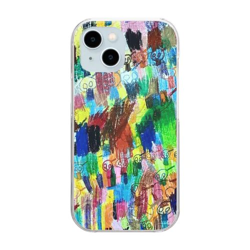 イナハラさん Clear Smartphone Case