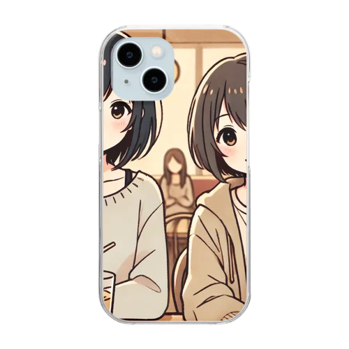 芷蘭藍花（Tsí-lân Lâm-hue） Clear Smartphone Case