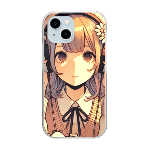 Lo-Fi Nostalgia Art  Clear Smartphone Case