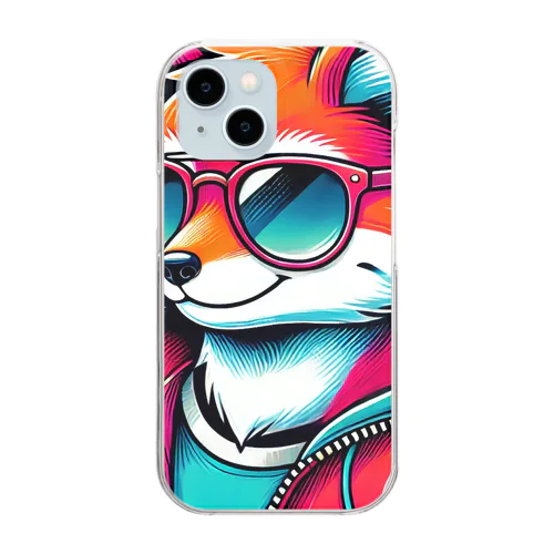 ストリートFOX Clear Smartphone Case