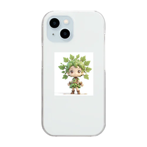 木の精 Clear Smartphone Case