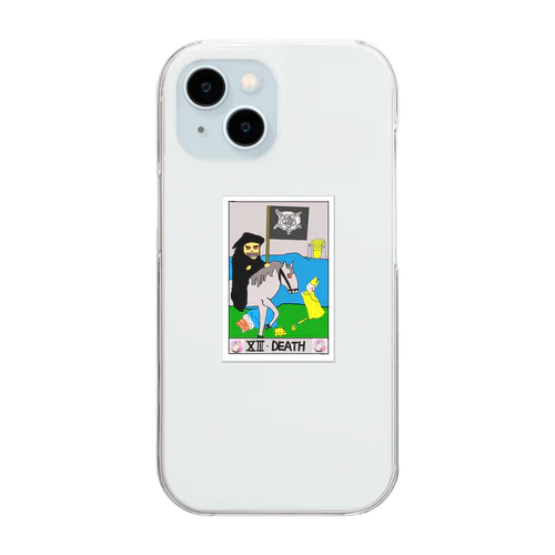 しにがみさん Clear Smartphone Case