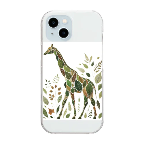 キリンの空中庭園 Clear Smartphone Case