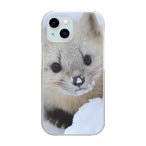 【春の心と体に栄養】サロベツのエゾクロテン Clear Smartphone Case