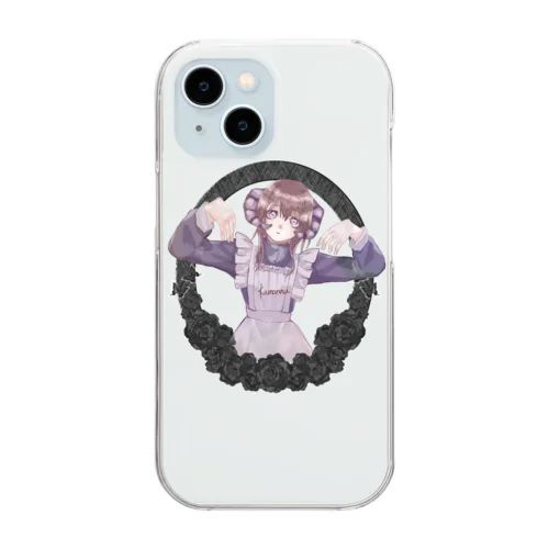 ヤギの悪魔 Clear Smartphone Case