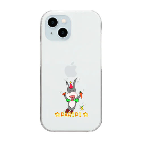おバカなロバ&コマル Clear Smartphone Case