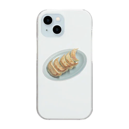 焼き餃子 Clear Smartphone Case
