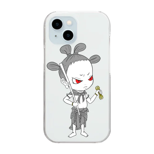 制咜迦童子 Clear Smartphone Case