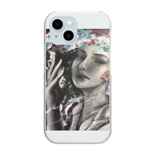 「deodorize」スマホケース Clear Smartphone Case
