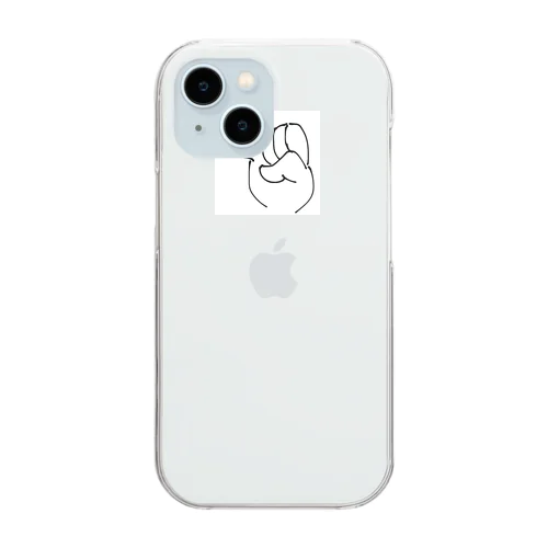 指切りげんまんしすぎた Clear Smartphone Case