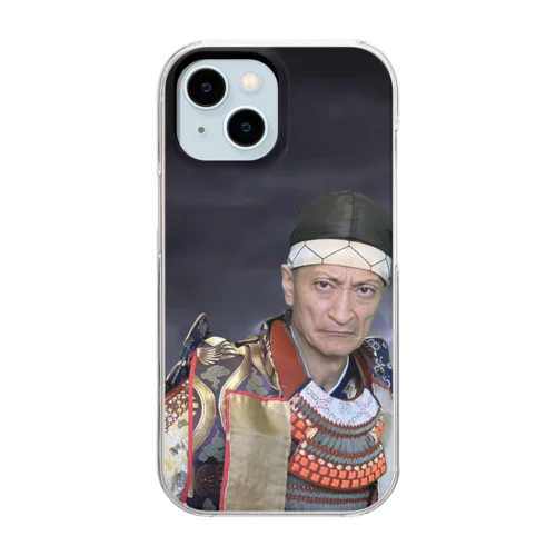 父の仇！細川六郎！！ Clear Smartphone Case