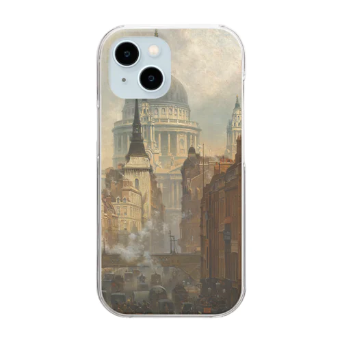 ジョン・オコナー《夕方のラッゲート》 Clear Smartphone Case