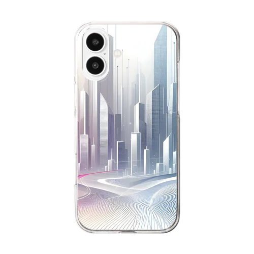 空の線 Clear Smartphone Case