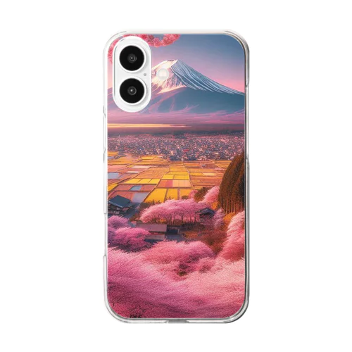 桜 Clear Smartphone Case