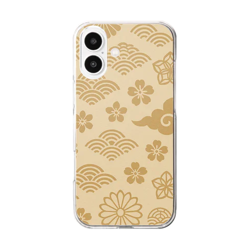 千年の風紋 Clear Smartphone Case