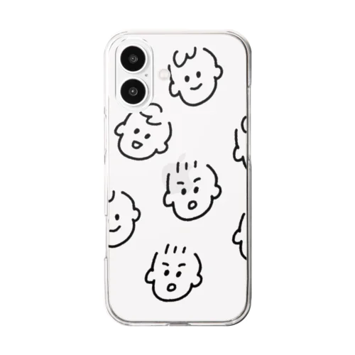 大家族ブラザーズ Clear Smartphone Case