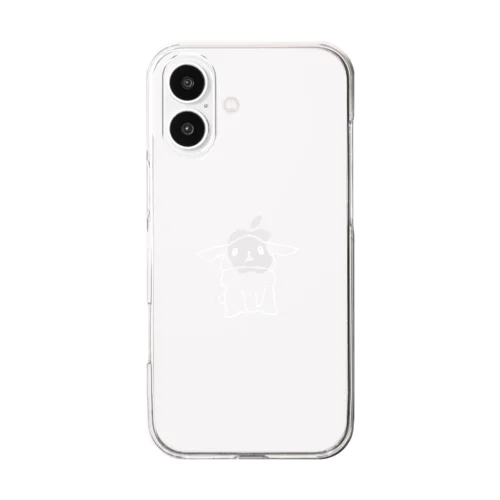 うわめづかい Clear Smartphone Case