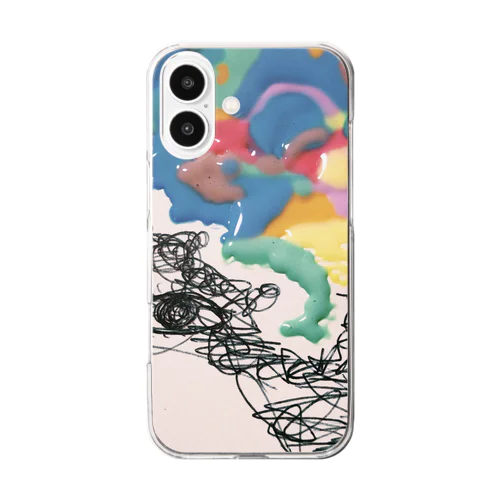 脳みそ Clear Smartphone Case