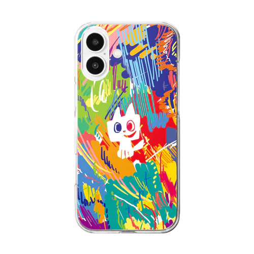 shiro-colorfulworld Clear Smartphone Case